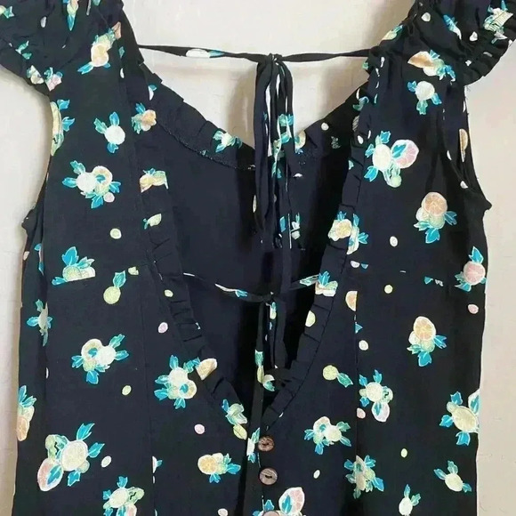 Free People Like a Lady Print Mini Dress Size XS - Picture 11 of 12